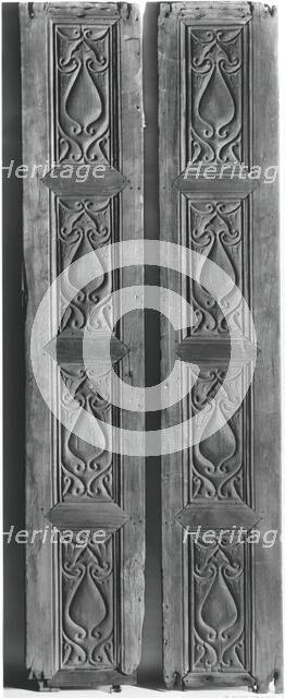 Pair of Doors, Iraq, 9th century. Creator: Unknown.