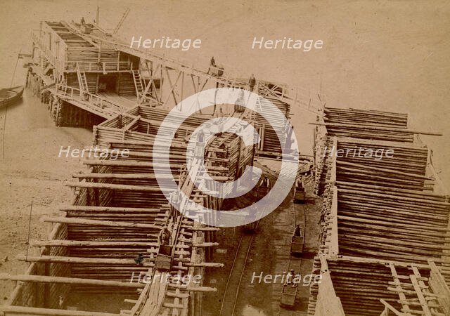 Old mine, 1890. Creator: Unknown.