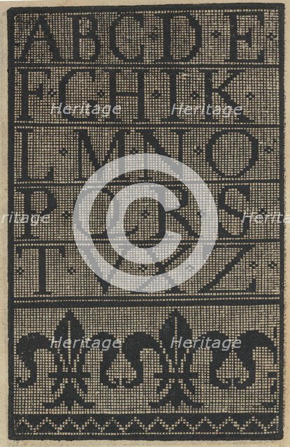 Esemplario di Lauori..., page 14 (recto), August 1, 1532. Creators: Giovanni Andrea Vavassore, Florio Vavassore.