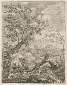 The Withered Tree, 1696. Creator: Crescenzio Onofri.