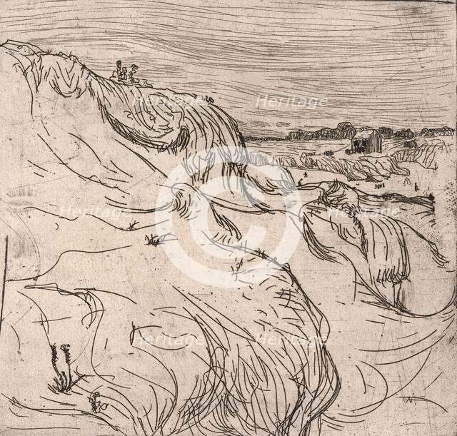 Les Dunes (The Dunes), 1893. Creator: Roderic O'Conor.