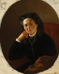 Portrait of Kleopatra Vasilyevna Kolyubakina, née Nashchokina, Early 1880s.