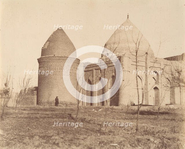 [The Tower of 'Chihil Dukhtaran', Mausoleum of 40 daughters, 1056.], 1840s-60s.
