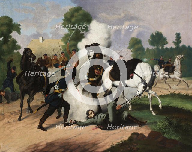 Death of Czachowski, after 1863. Creator: Unknown.