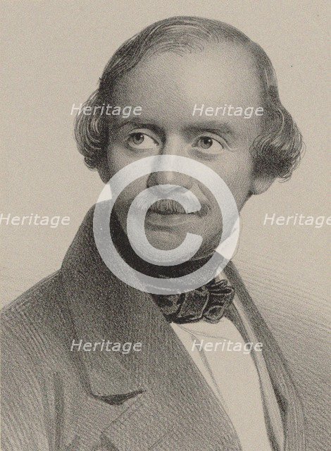 Portrait of the composer Julius Benedict (1804-1885), 1870.