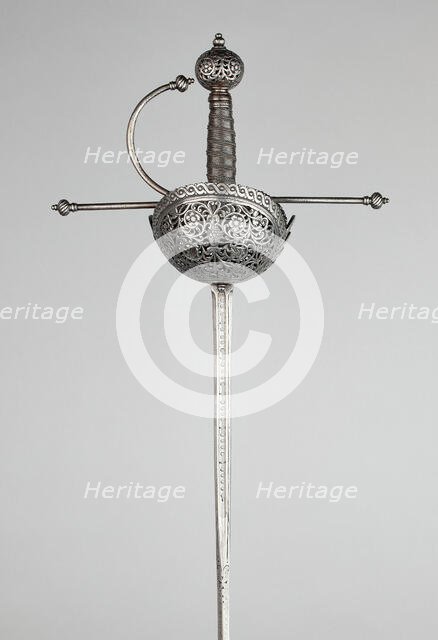 Rapier, Italy, 1640/60. Creator: Unknown.
