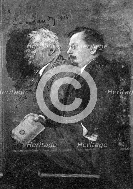 Charles-Lucien Leandre, French painter, illustrator and sculptor, 1915. Artist: Unknown