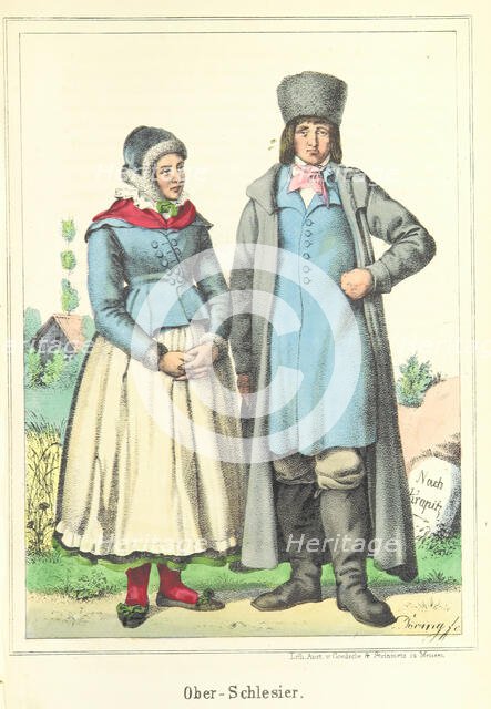 Upper Silesian, 1847.  Creator: Goedsche & Steinmetz.