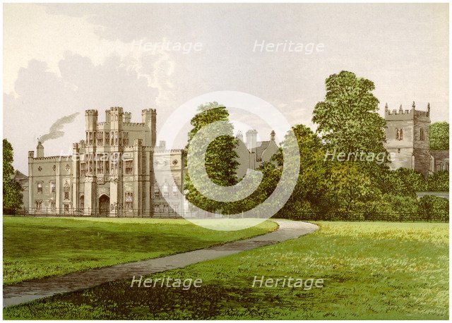 Coughton Court, Warwickshire, home of Baronet Throckmorton, c1880. Artist: Unknown