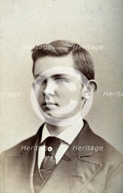 An unidentified boy (member of the Power family?), c1890s. Creator: Tyson.