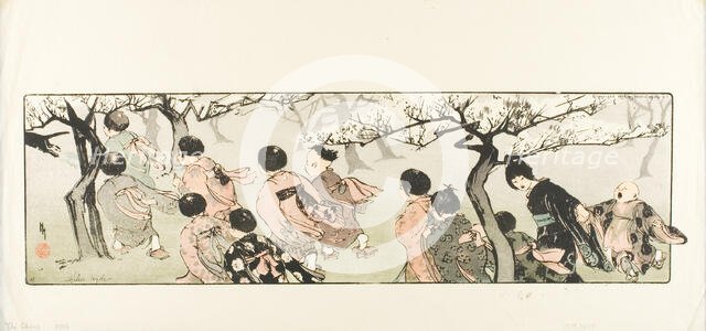 The Chase, 1903. Creator: Helen Hyde.