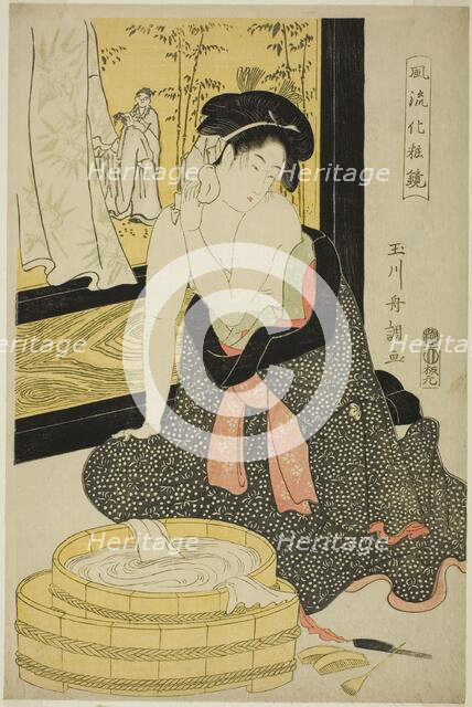 Mirror of Elegance (Furyu kesho kagami), late 18th-early 19th century. Creator: Tamagawa Shucho.