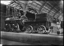 Locomotion No 1, York Railway Station, 1900-1940. Creator: Edwin Dockree.