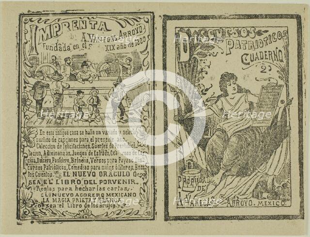 Patriotic Speeches, 1880. Creator: José Guadalupe Posada.