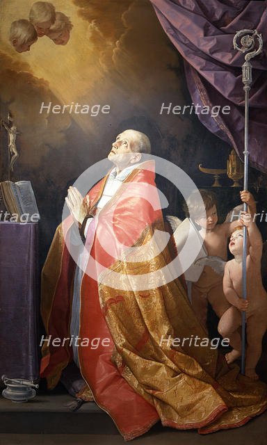 Saint Andrea Corsini, c. 1629-1630. Creator: Reni, Guido (1575-1642).