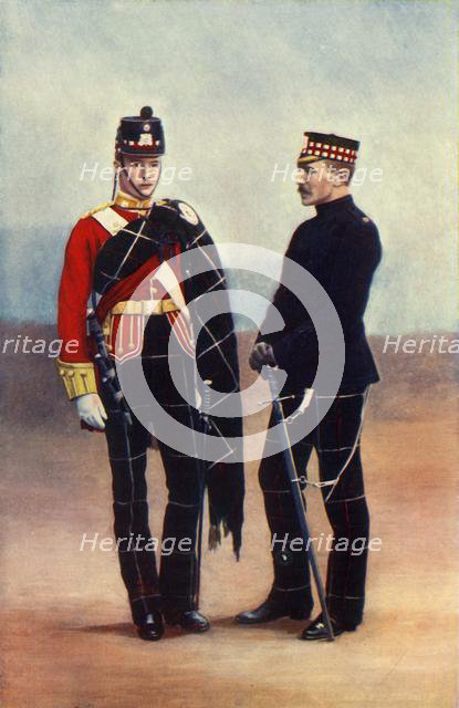 'Officers of the Highland Light Infantry', 1901. Creator: Gregory & Co.