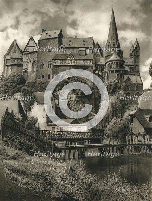 'Limburg - Castle and Cathedral', 1931. Artist: Kurt Hielscher.