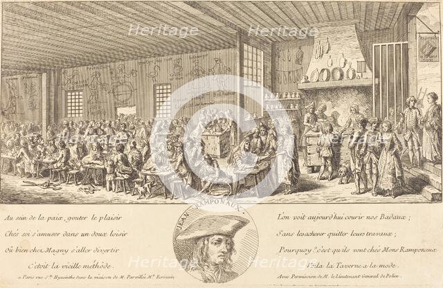 Cabaret of Ramponaux, c. 1760. Creator: Unknown.