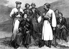 Immeritians of the Caucasus, 1873. Creator: W. H..