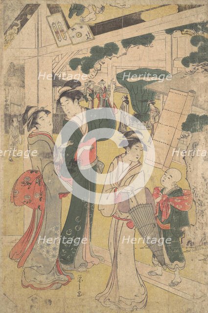 Group of women. Creator: Hosoda Eishi.