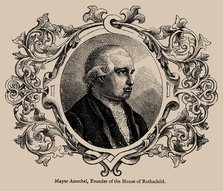 Mayer Amschel Rothschild (1744-1812), founder of the House of Rothschild. Creator: Unknown artist.