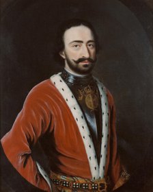 Alexander Bagratio, Prince of Georgia, Commander of the Russian Artillery, c17th century. Creator: Martin Mytens the elder.