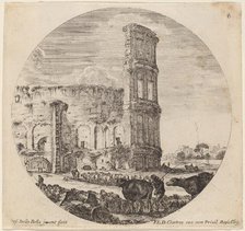 Colosseum, 1646. Creator: Stefano della Bella.