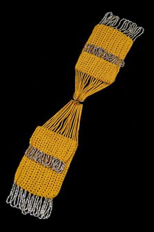 Miser's purse, American, 1840-60. Creator: Unknown.