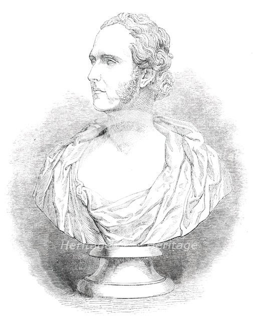 Bust of Mr. Alison, by Park, 1850. Creator: Unknown.