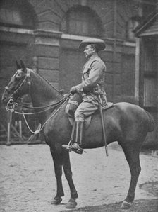 'A Trooper in the Rhodesian Horse', 1902. Artist: William Gregory & Co.