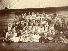 Cossack Girls, 1909. Creator: Nikolai Georgievich Katanaev.