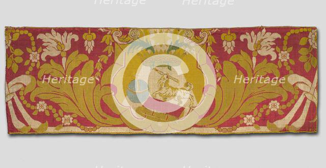 Textile Fragment, 17th century. Creator: Unknown.