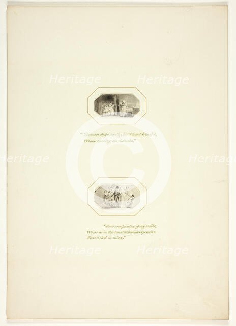Study for a plate from The Task, c. 1800. Creator: Thomas Stothard.