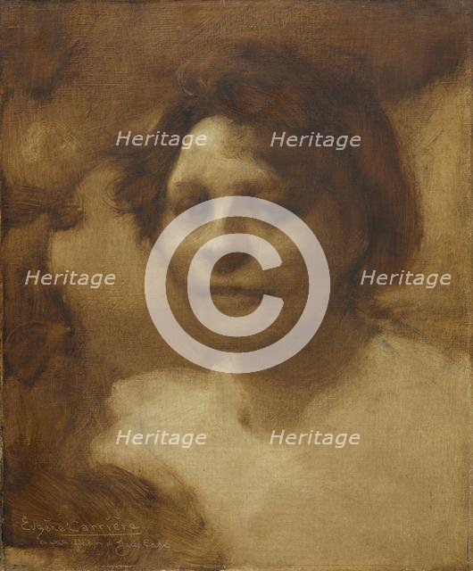 Madame Case, after September 1900, probably summer 1901. Creator: Eugène Carrière (French, 1849-1906).