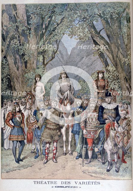 'Chilperic', Theatre of Varieties, 1895. Artist: Henri Meyer