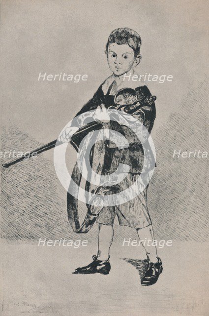 'The Boy with the Sword', 1862, (1946). Artist: Edouard Manet.