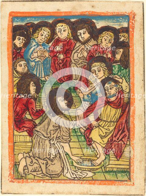 Christ Washing the Apostles' Feet, c. 1480. Creator: Unknown.