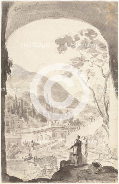 Cava Napoli, 1700s or 1800s. Creator: Jean-Honoré Fragonard (French, 1732-1806), attributed to.