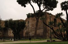 Exterior of Baths of Diocletian, National Roman Museum, Rome, Italy, 2009. Creator: LTL.