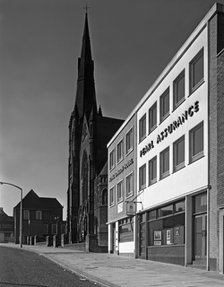 The Royal Insurance Building in Moorgate, Rotherham, South Yorkshire, 20 July 1962 Artist: Michael Walters