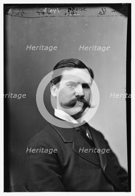 Governor Henry Clay Warmoth of Louisiana, between 1870 and 1880. Creator: Unknown.