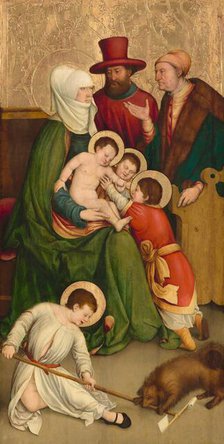 Saint Mary Cleophas and Her Family, c. 1520/1528. Creator: Bernhard Strigel.