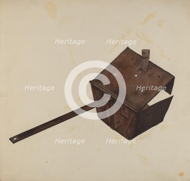 Hot Coal Carrier, c. 1939. Creator: Edith Miller.