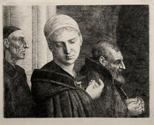 The Baptism, 1870. Creator: Alphonse Legros (French, 1837-1911).