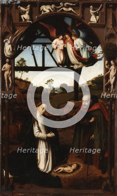 The Nativity of Christ (The Holy Night), 1452. Creator: Christus, Petrus (1410/20-1475/76).