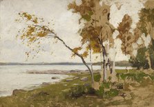 Landscape Study, 1885. Creator: Victor Westerholm.