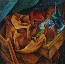 Il bevitore (The drinker), 1914. Creator: Boccioni; Umberto (1882-1916).