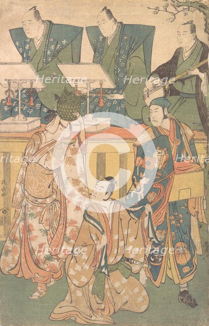 Scene from a Drama, ca. 1788. Creator: Torii Kiyonaga.