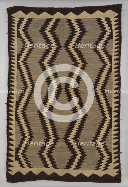 Blanket or Rug, United States, Late 19th century. Creator: Unknown.