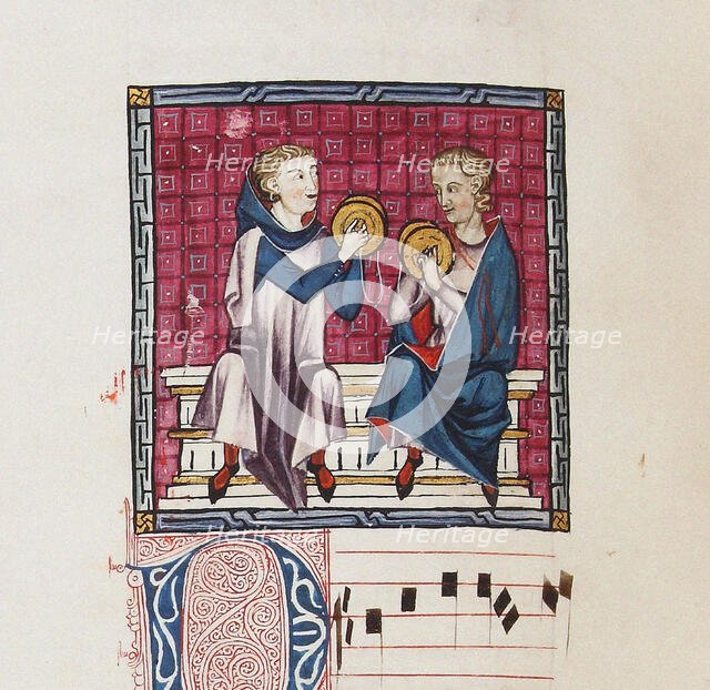 Illustration from the codex of the Cantigas de Santa Maria, c. 1280. Creator: Anonymous.
